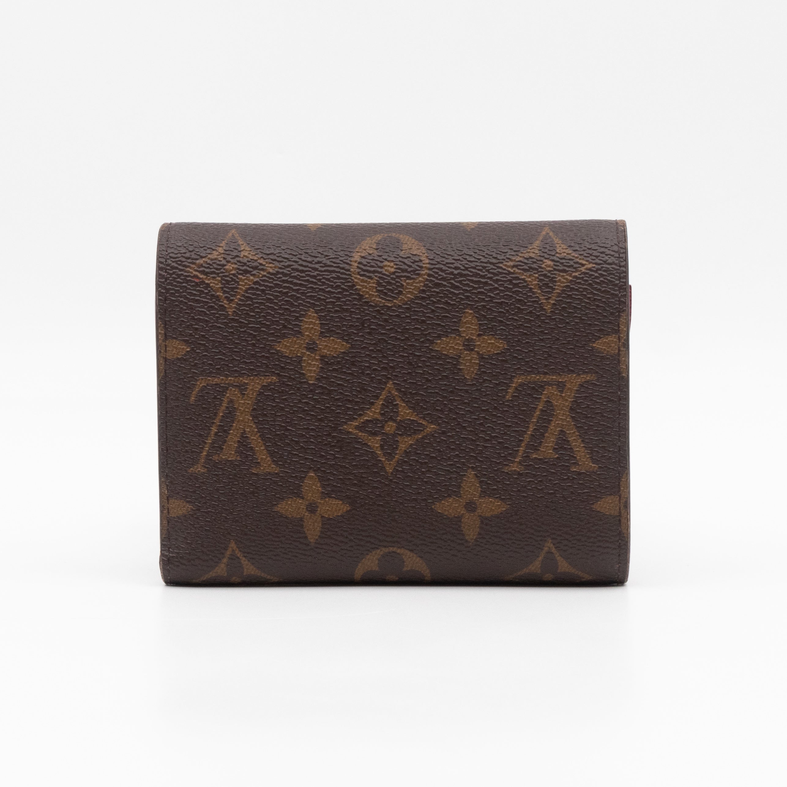 Victorine Wallet Monogram Fuchsia