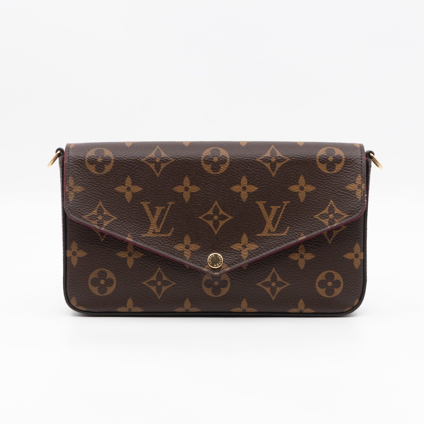 Pochette Felicie Monogram Fuchsia