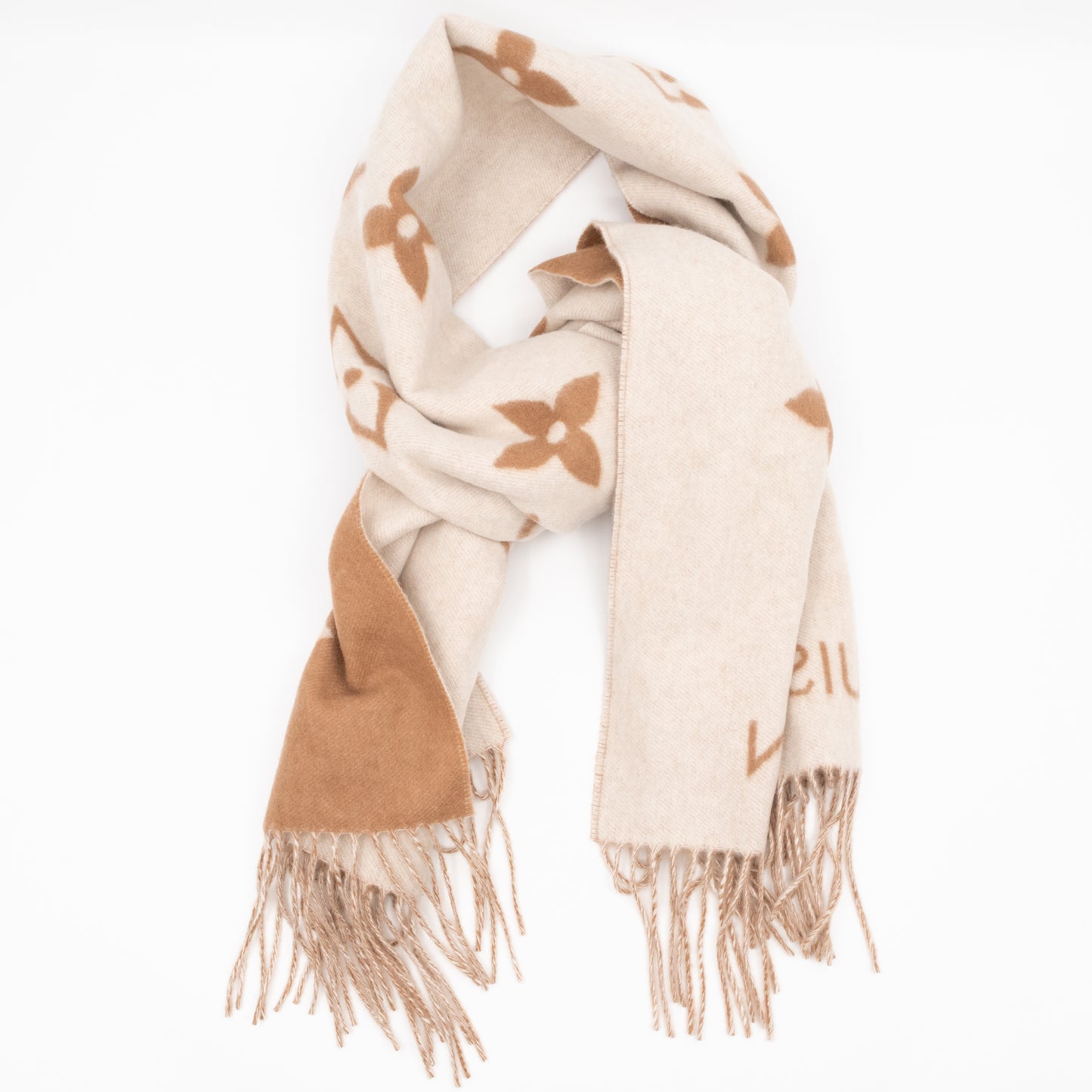 Reykjavik Cashmere Scarf Sable Beige