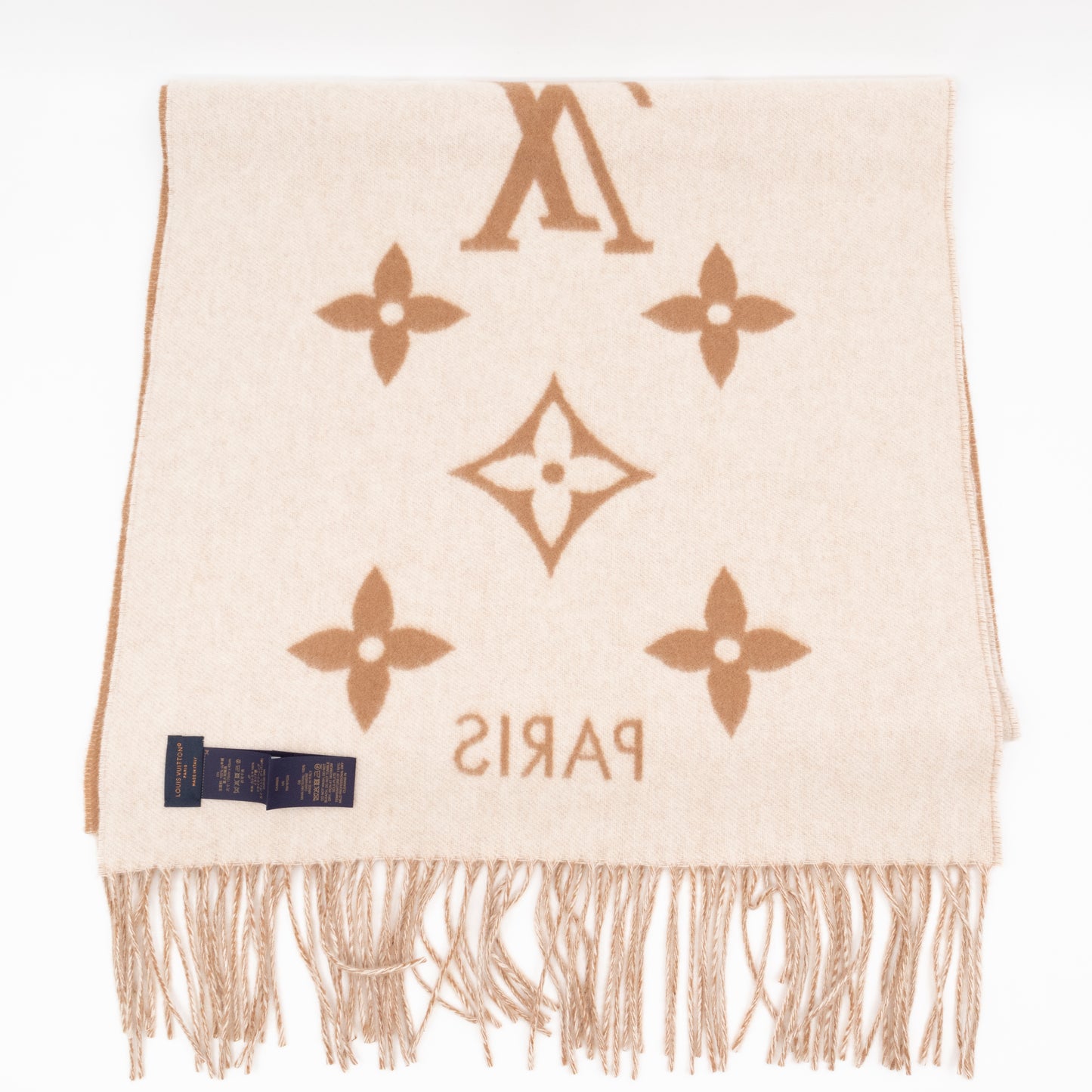 Reykjavik Cashmere Scarf Sable Beige