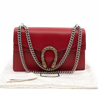 Dionysus Small Red Leather