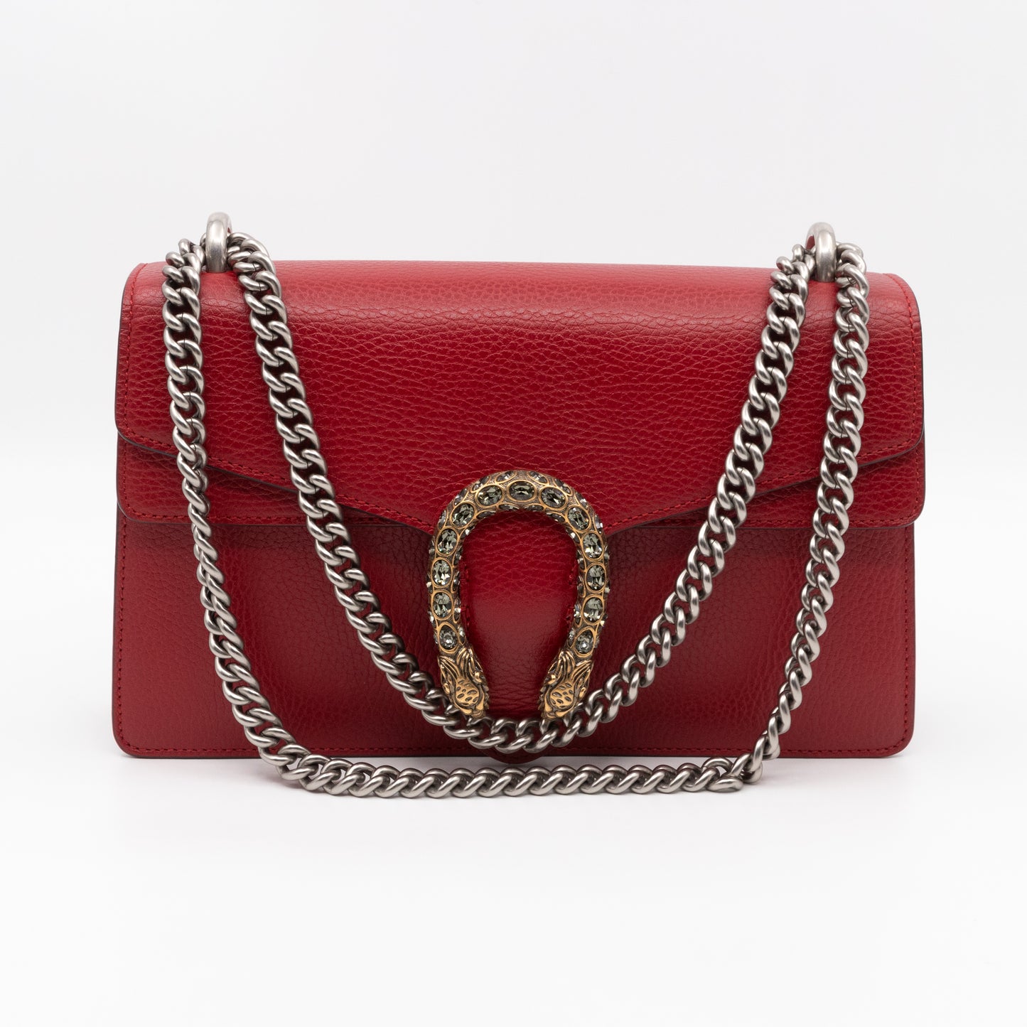 Dionysus Small Red Leather