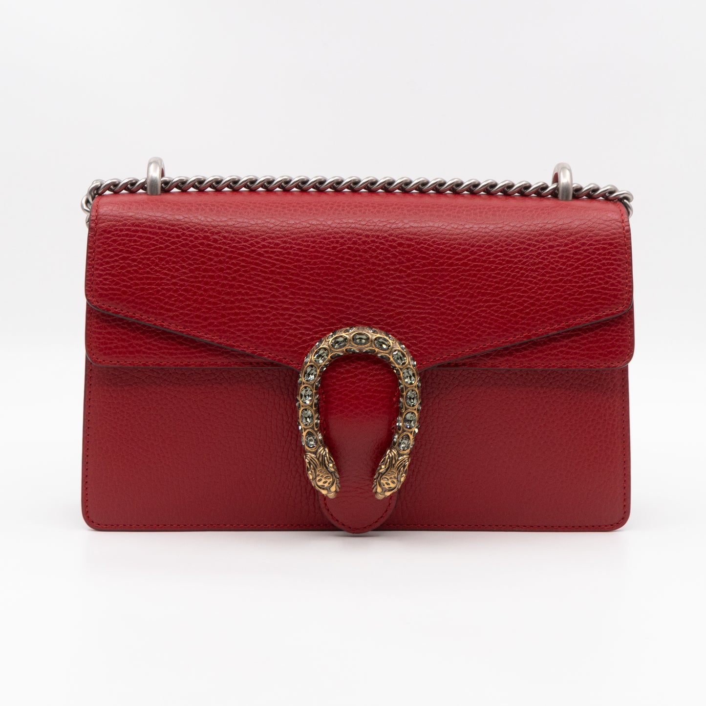 Dionysus Small Red Leather