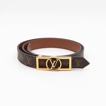 Dauphine Reversible Belt Monogram 90/36