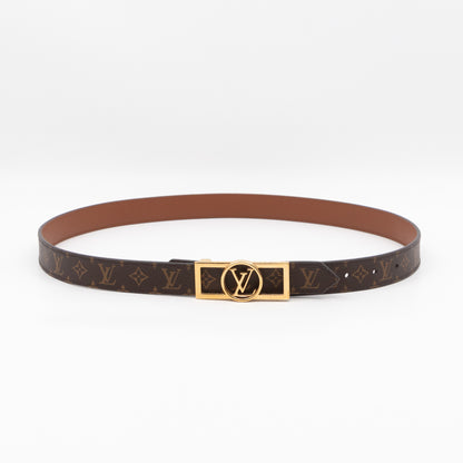 Dauphine Reversible Belt Monogram 90/36