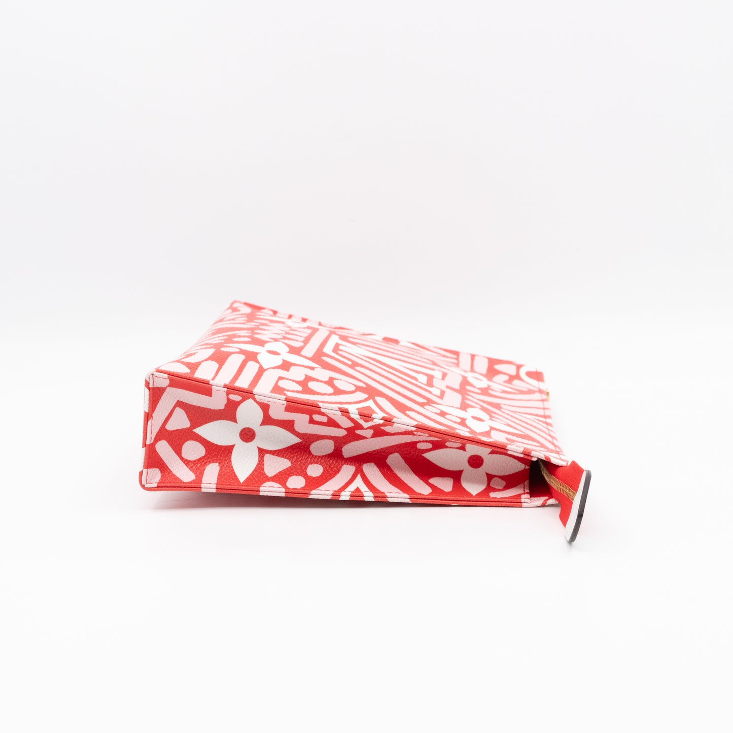 Toiletry Pouch 26 Giant Red Crafty Monogram