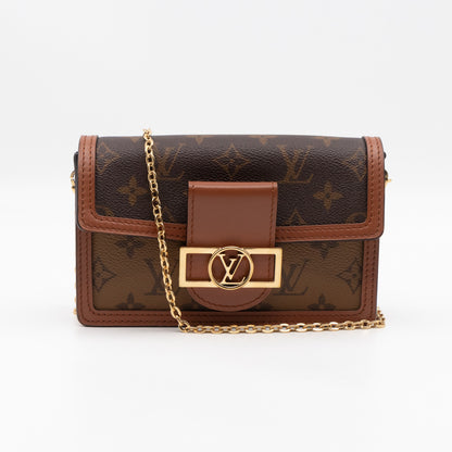 Dauphine Chain Wallet Monogram Reverse