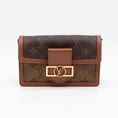 Dauphine Chain Wallet Monogram Reverse