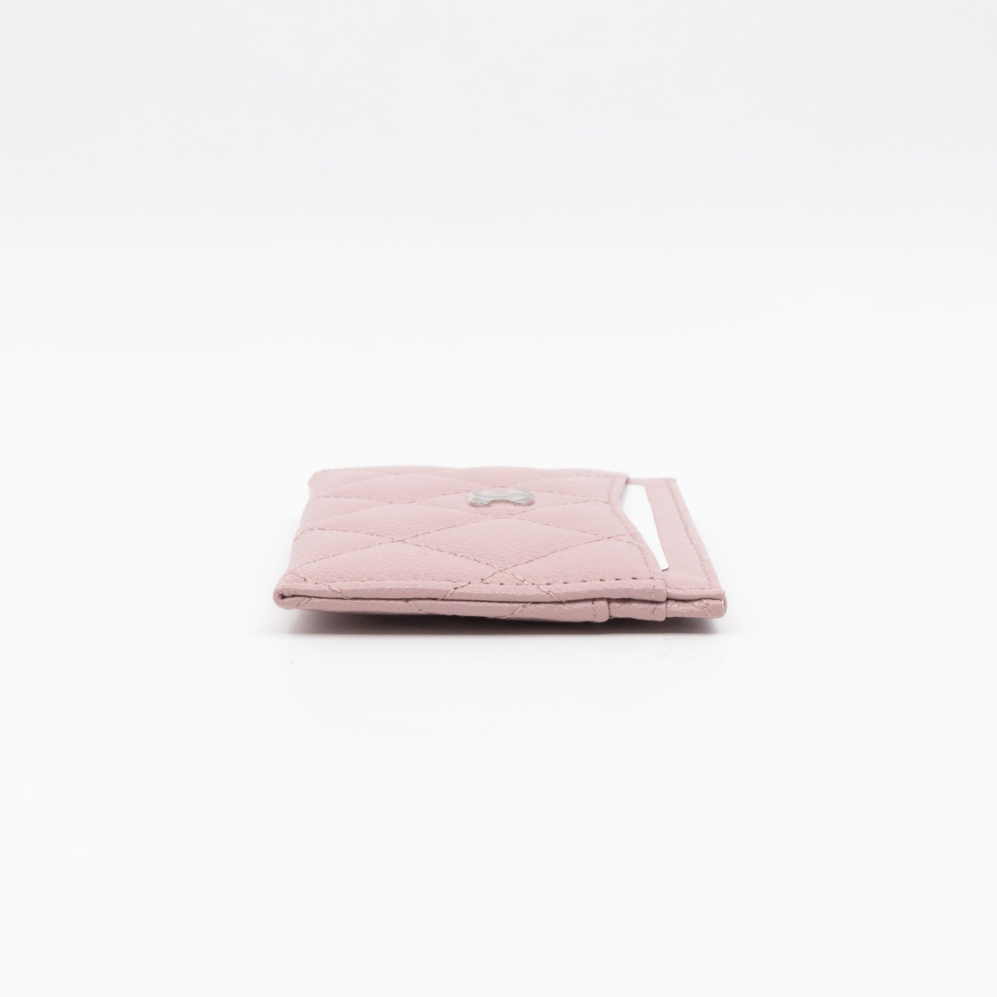 Card Holder Light Pink Caviar