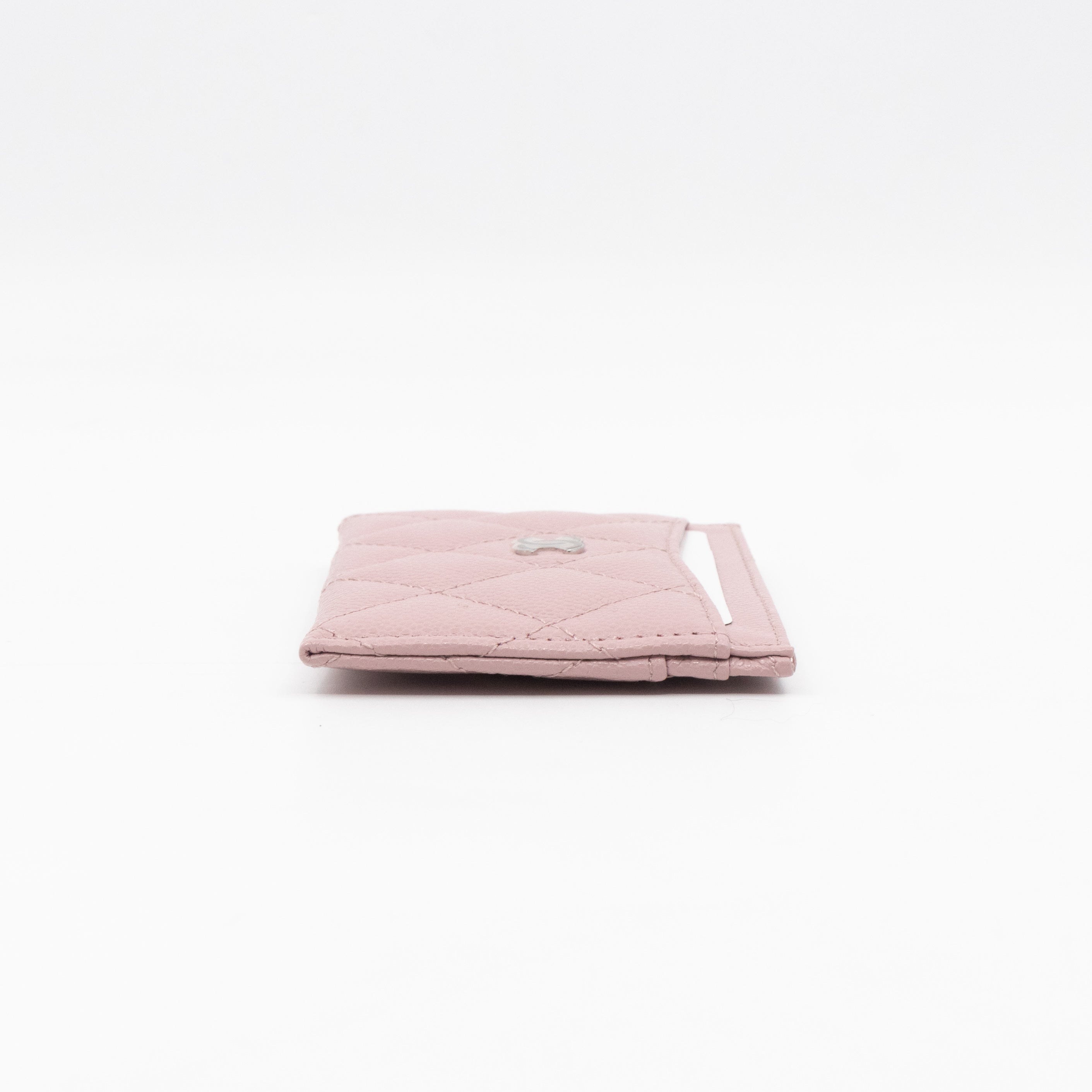 Card Holder Light Pink Caviar