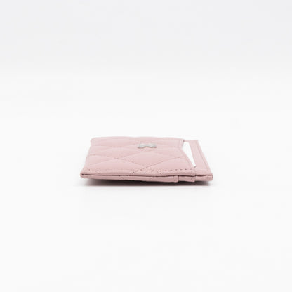 Card Holder Light Pink Caviar