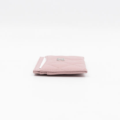 Card Holder Light Pink Caviar