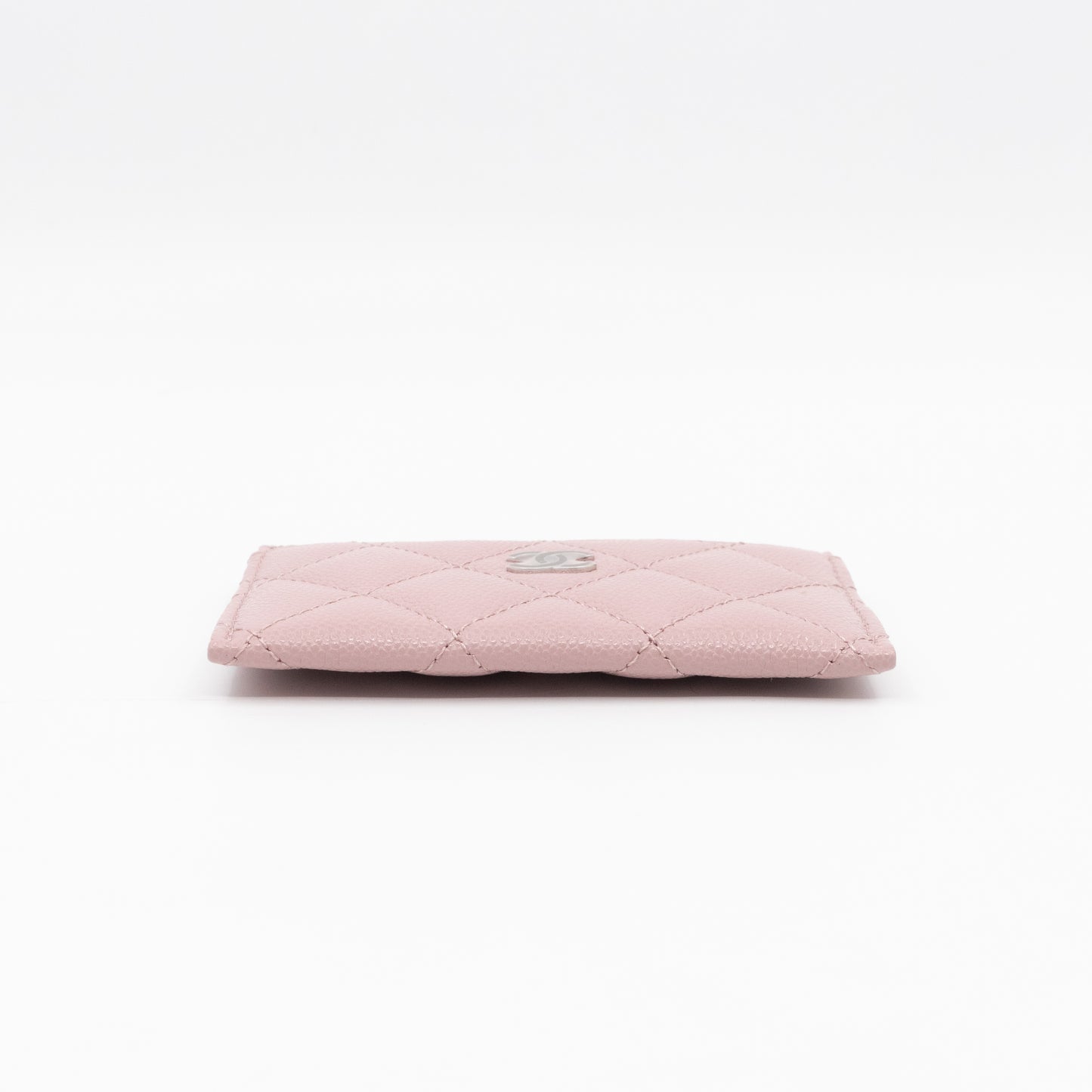 Card Holder Light Pink Caviar