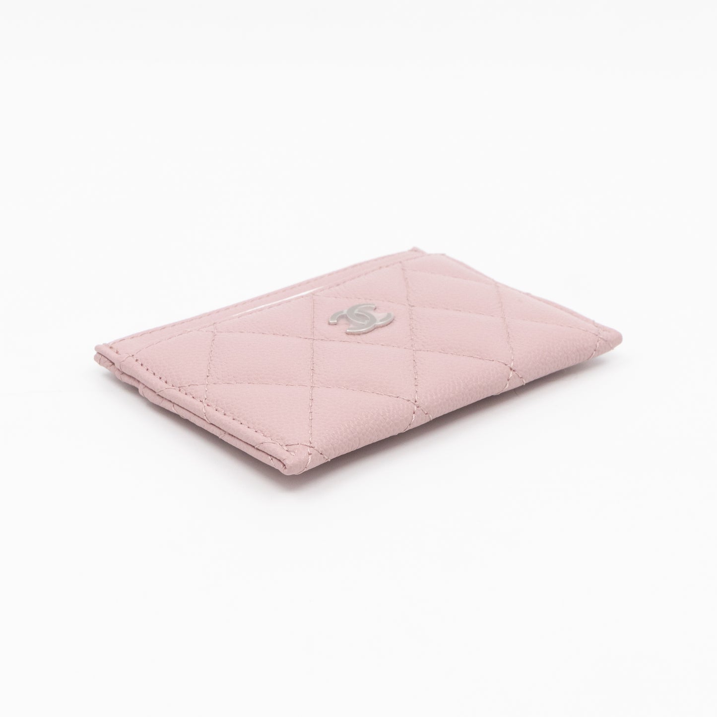 Card Holder Light Pink Caviar