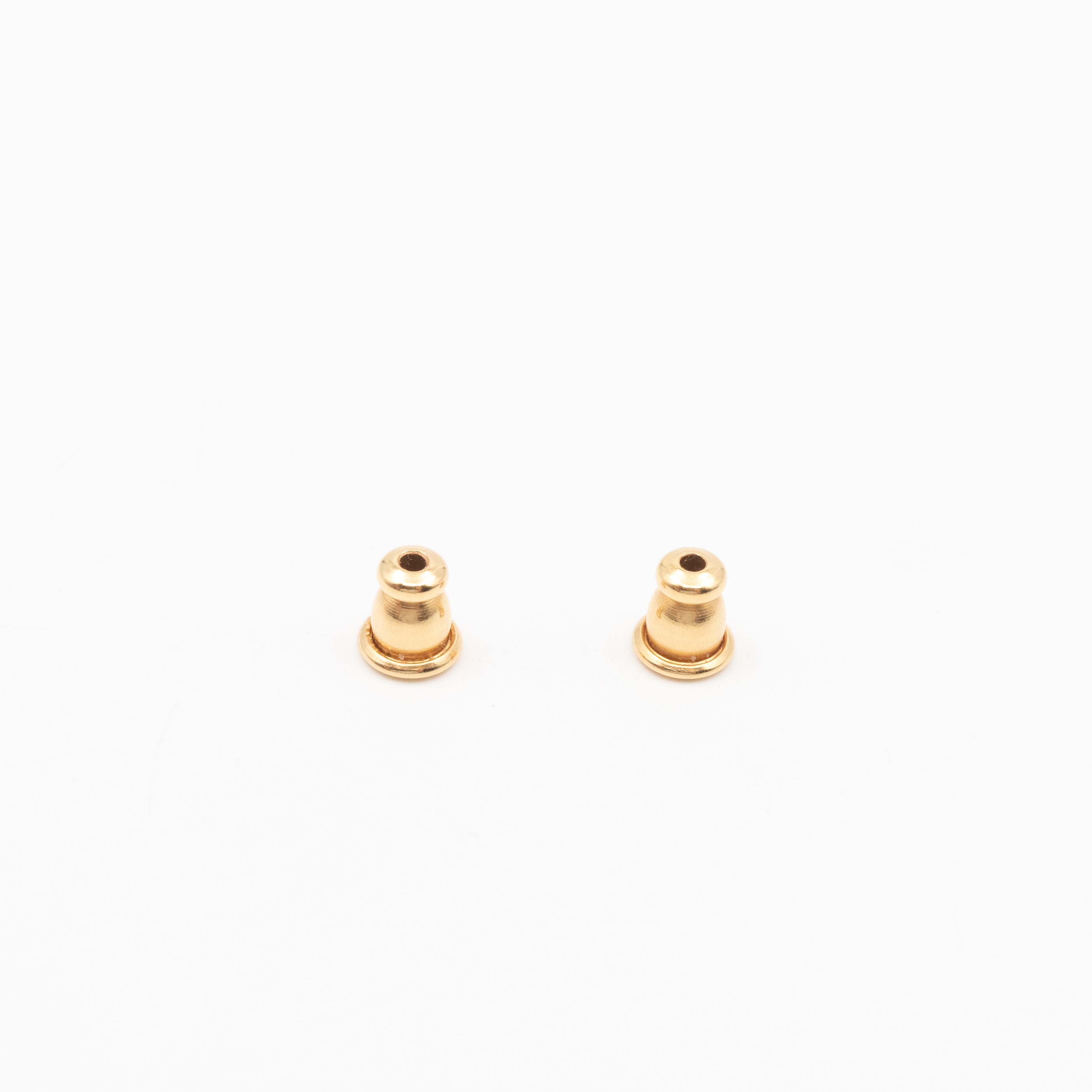 Petit CD Gold Earrings With Light Pink Pearl Drop