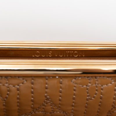 Motard Afterdark Clutch Bag Powder Monogram Suede