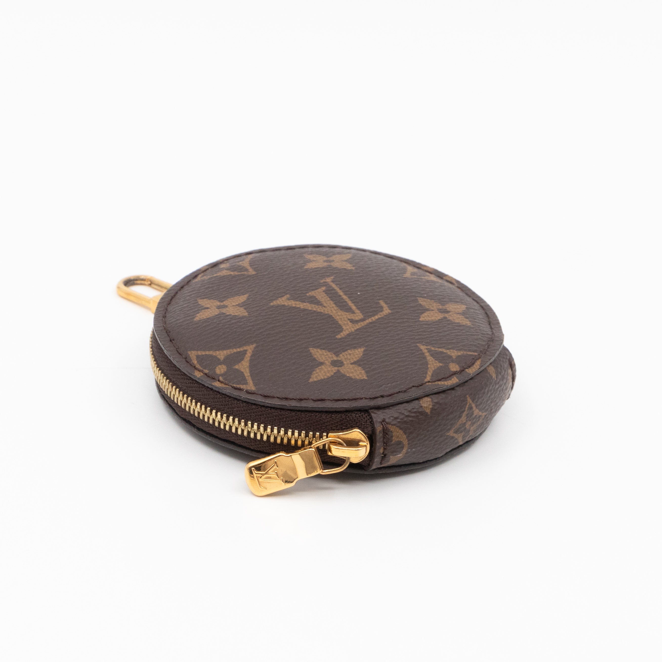 Round Coin Purse Monogram