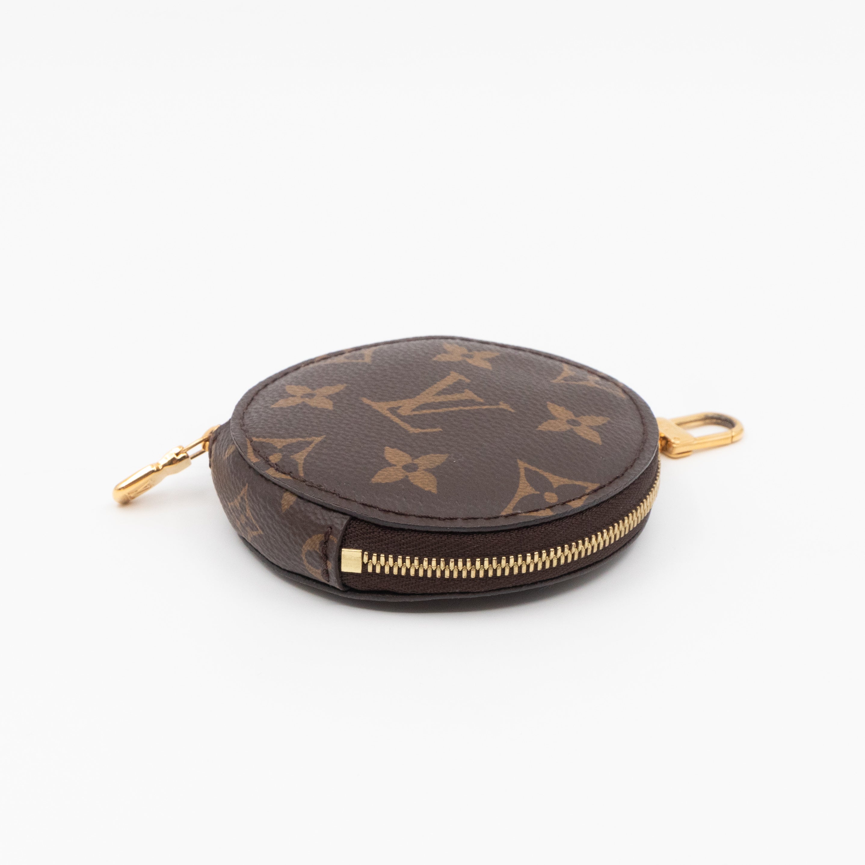 Round Coin Purse Monogram