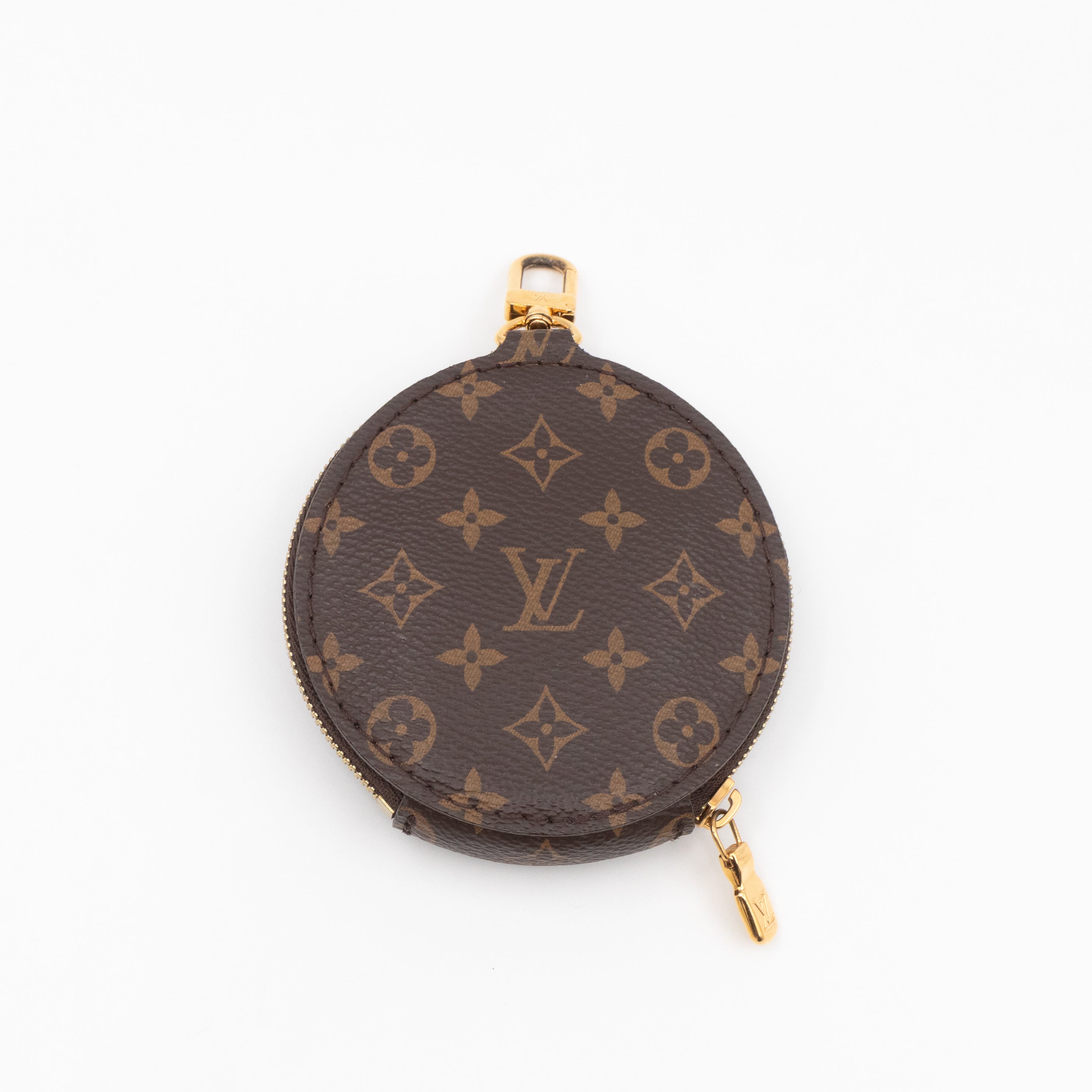 Round Coin Purse Monogram