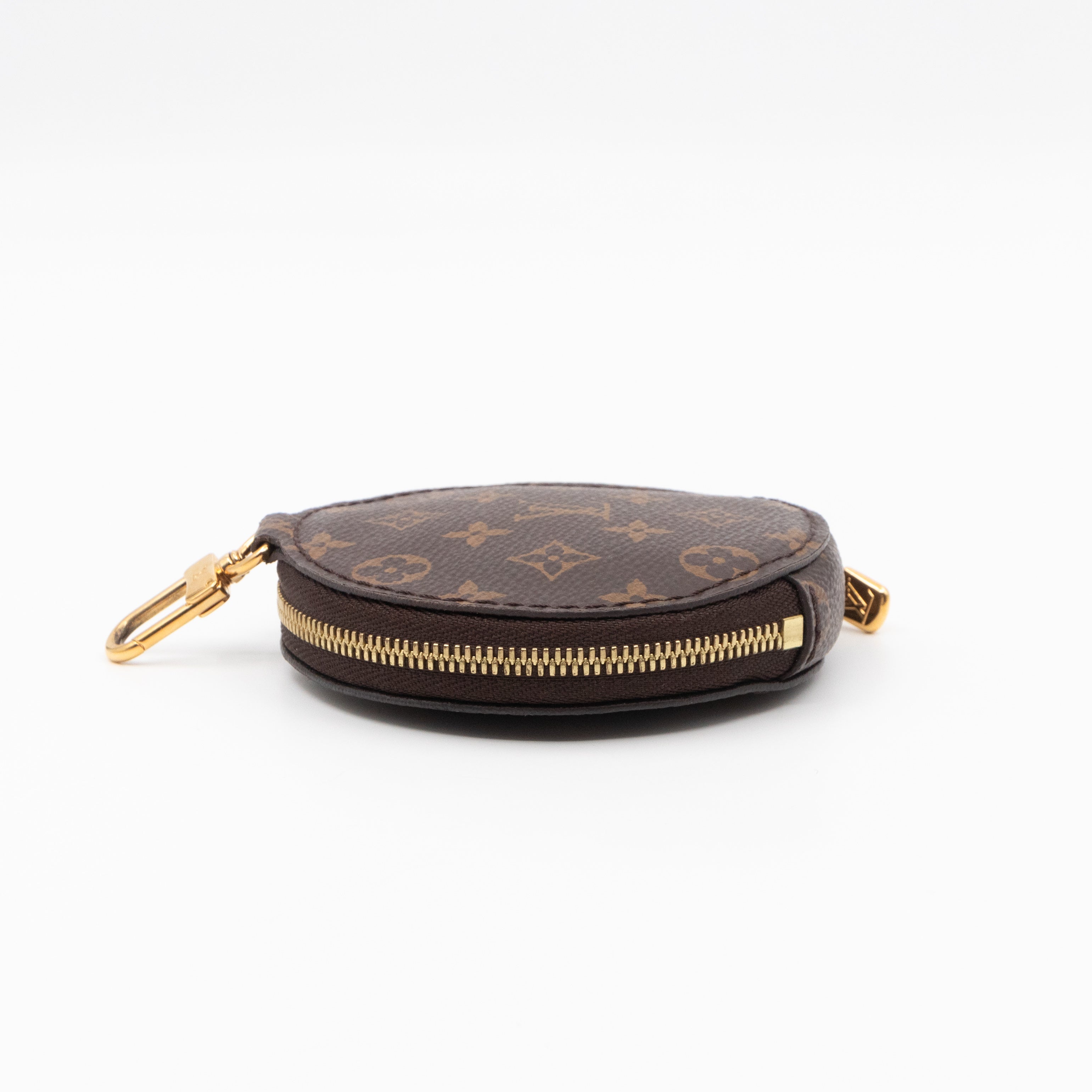Round Coin Purse Monogram