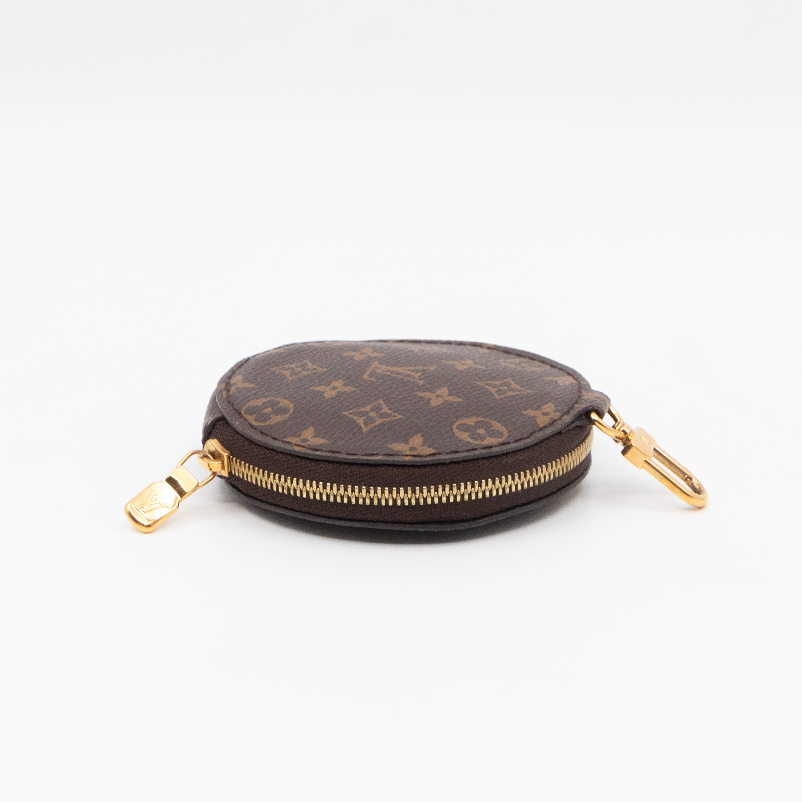 Round Coin Purse Monogram