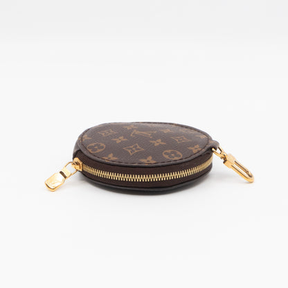 Round Coin Purse Monogram