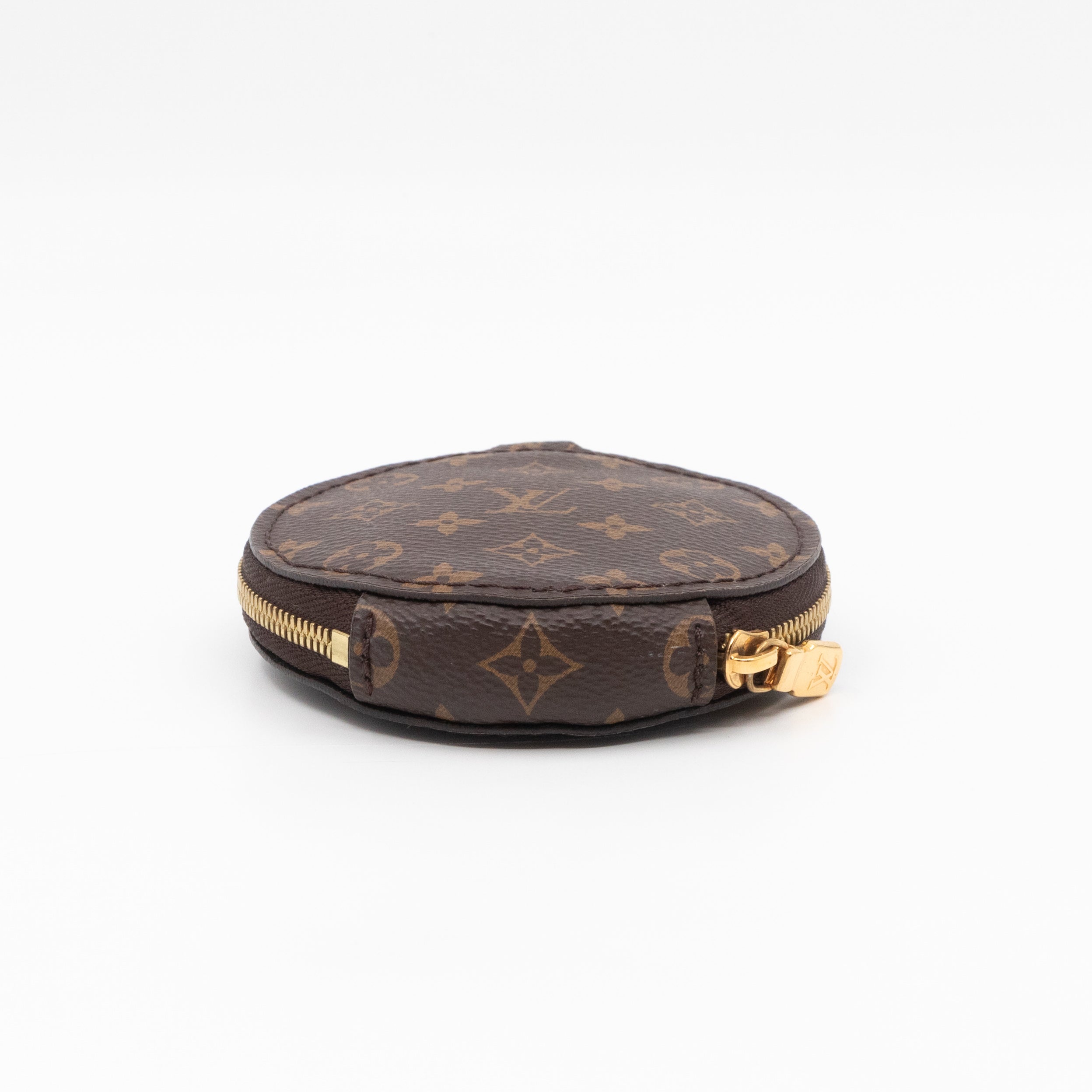 Round Coin Purse Monogram