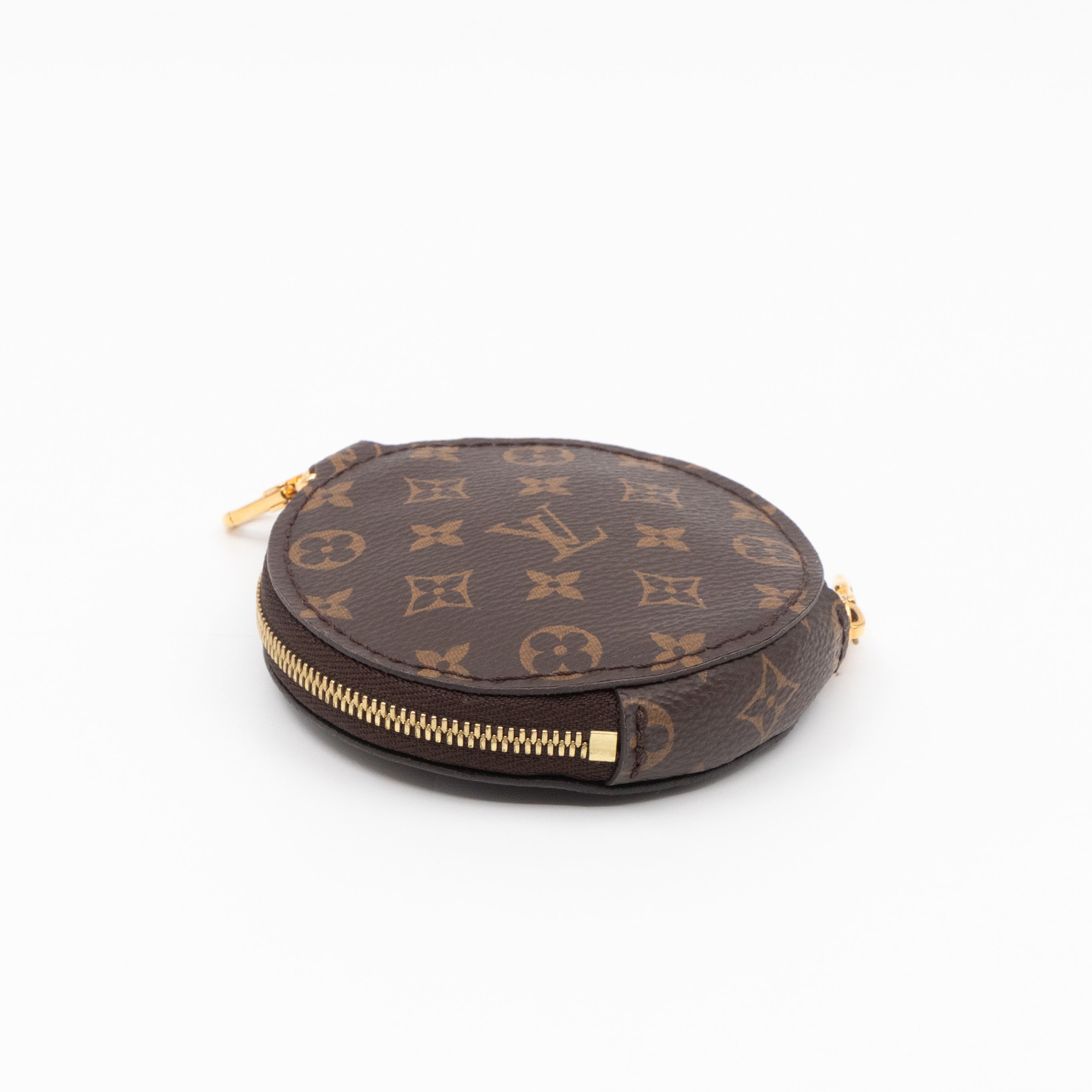 Round Coin Purse Monogram