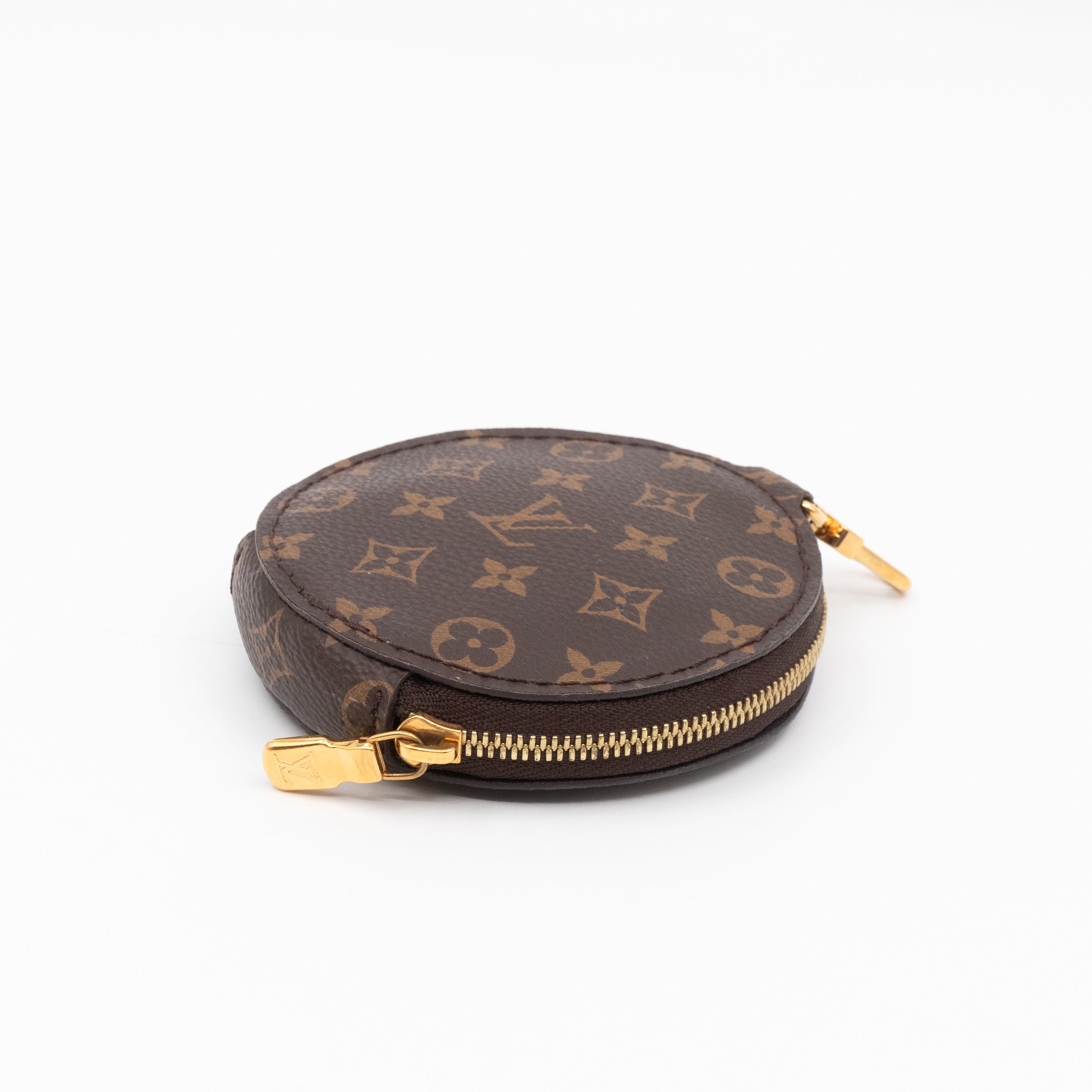 Round Coin Purse Monogram
