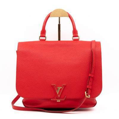 Volta Bag Red Taurillon Leather