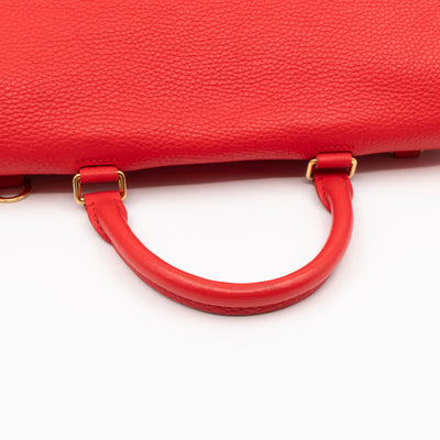 Volta Bag Red Taurillon Leather