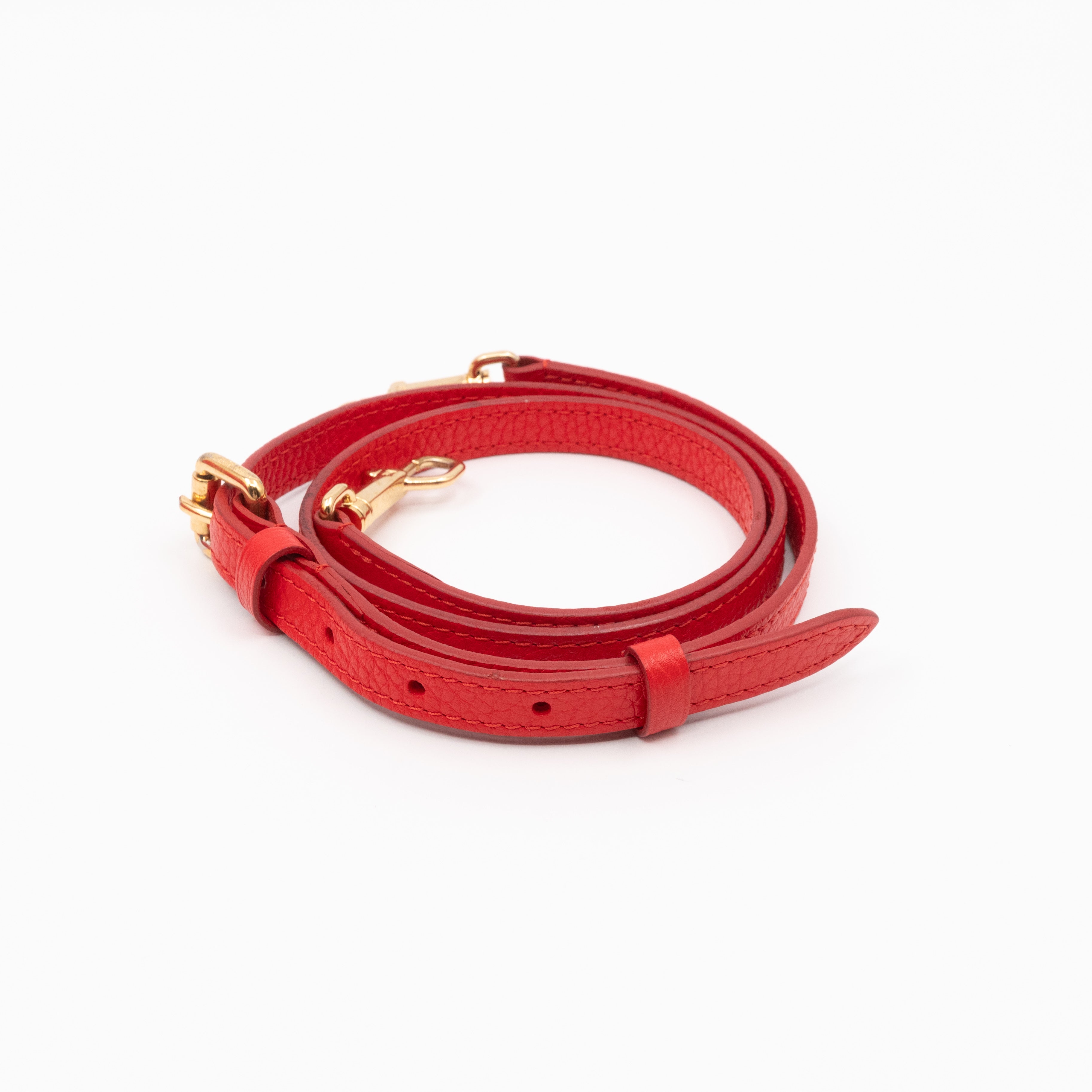 Volta Bag Red Taurillon Leather
