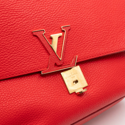 Volta Bag Red Taurillon Leather