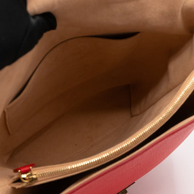 Volta Bag Red Taurillon Leather