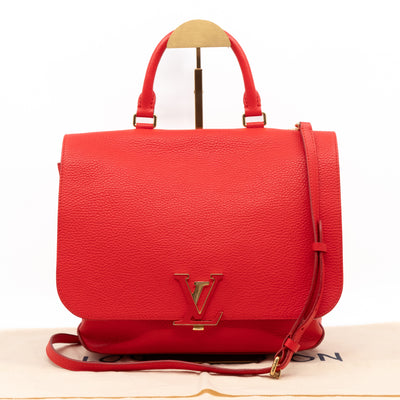 Volta Bag Red Taurillon Leather