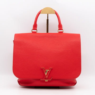 Volta Bag Red Taurillon Leather