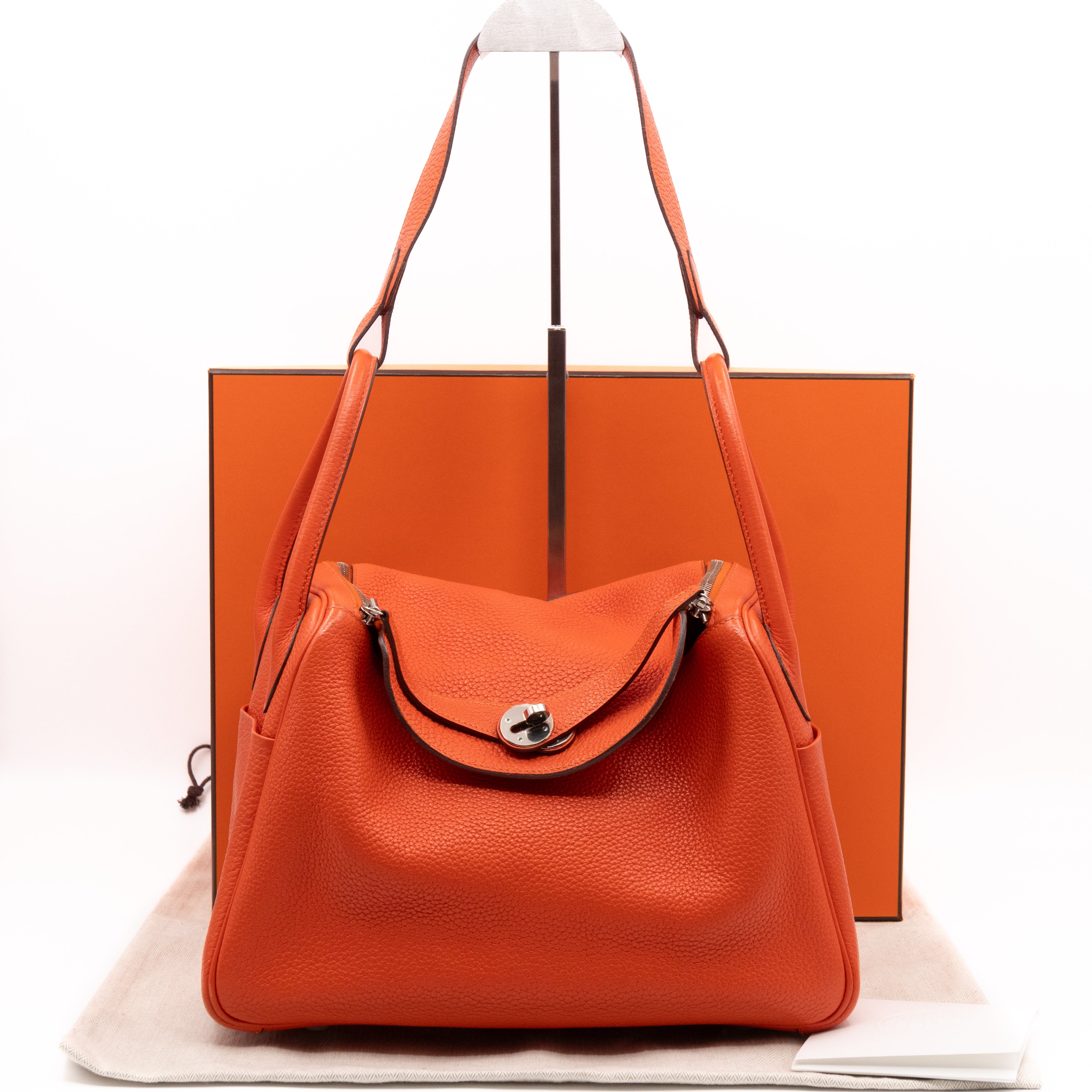 Lindy 30 Orange Leather
