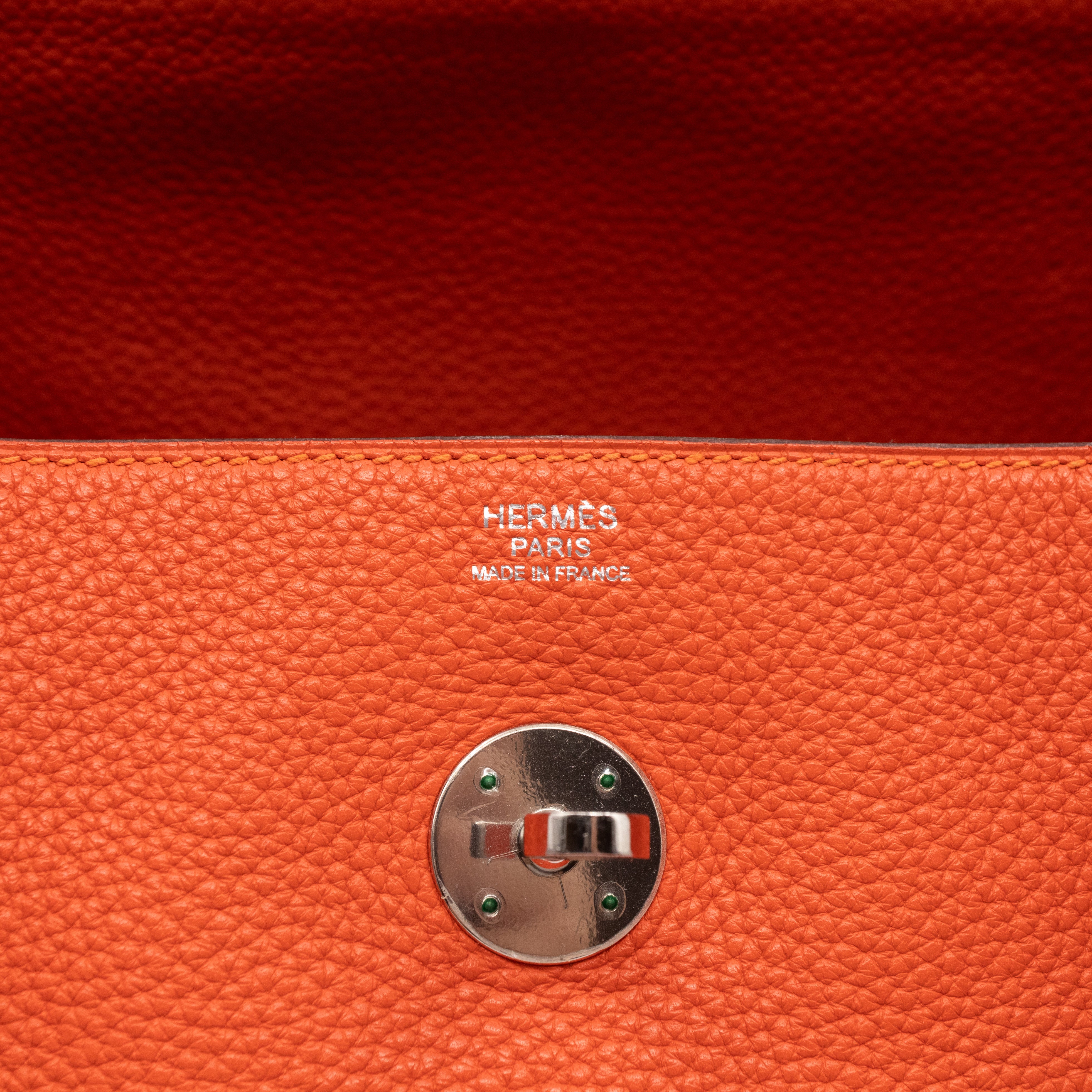 Lindy 30 Orange Leather