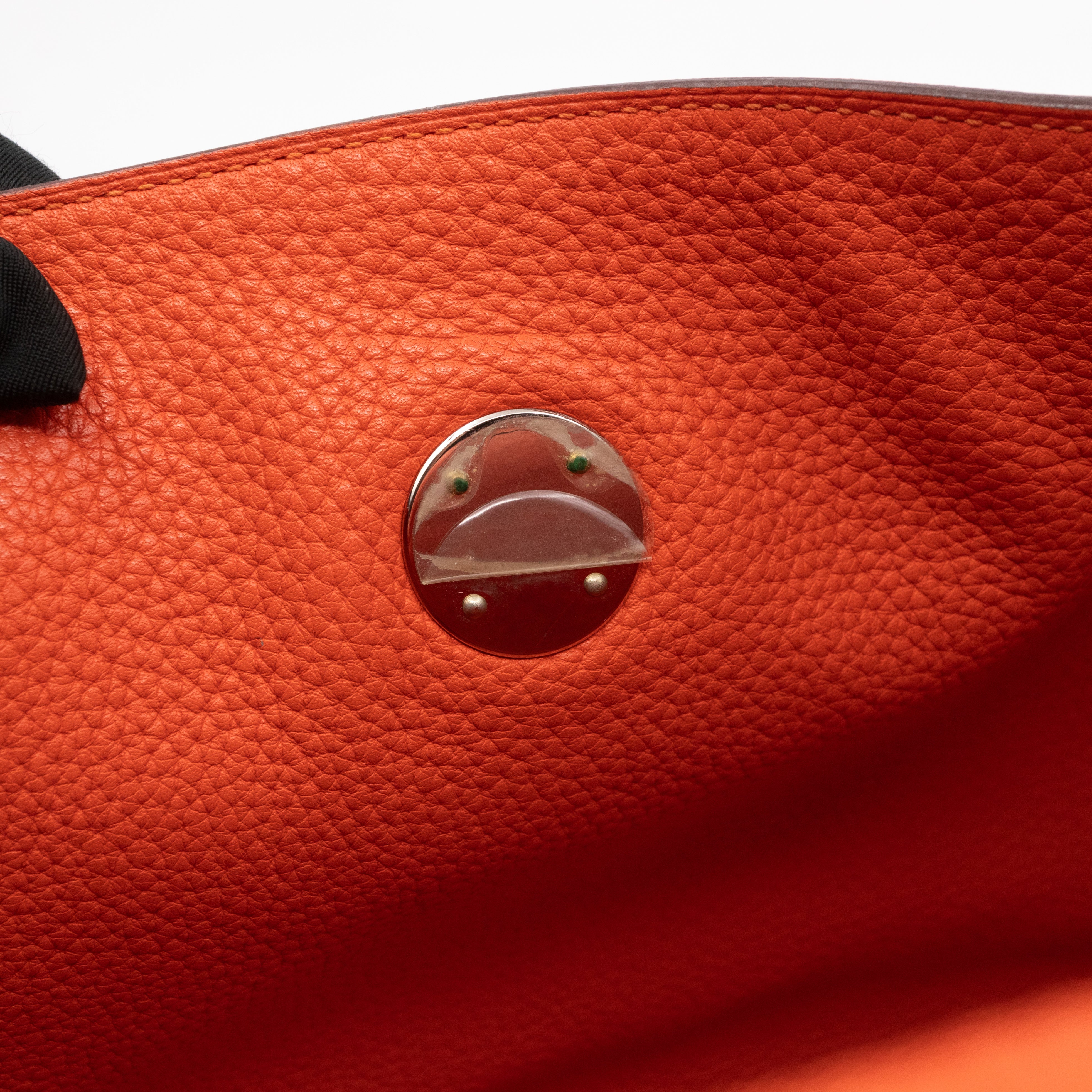 Lindy 30 Orange Leather