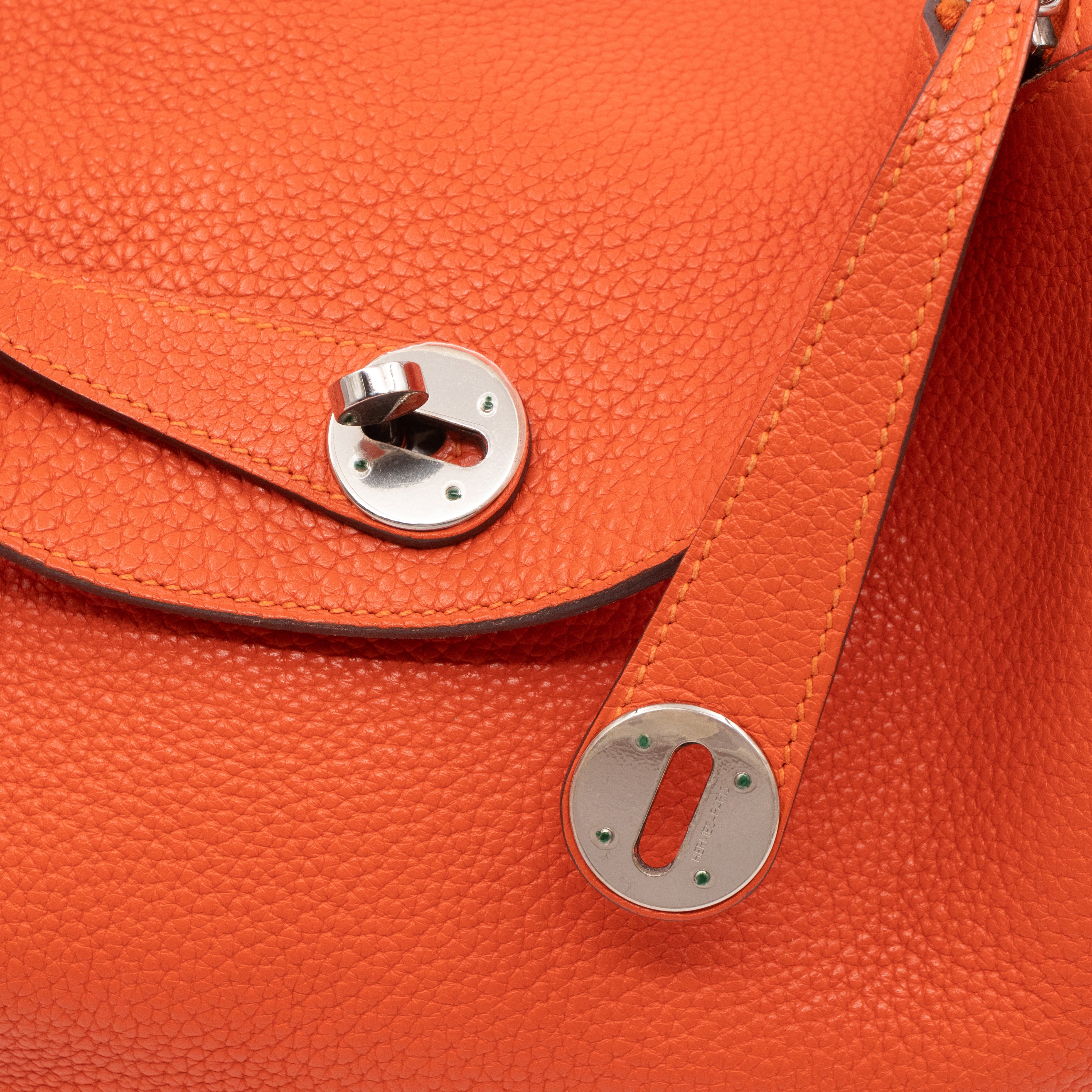 Lindy 30 Orange Leather