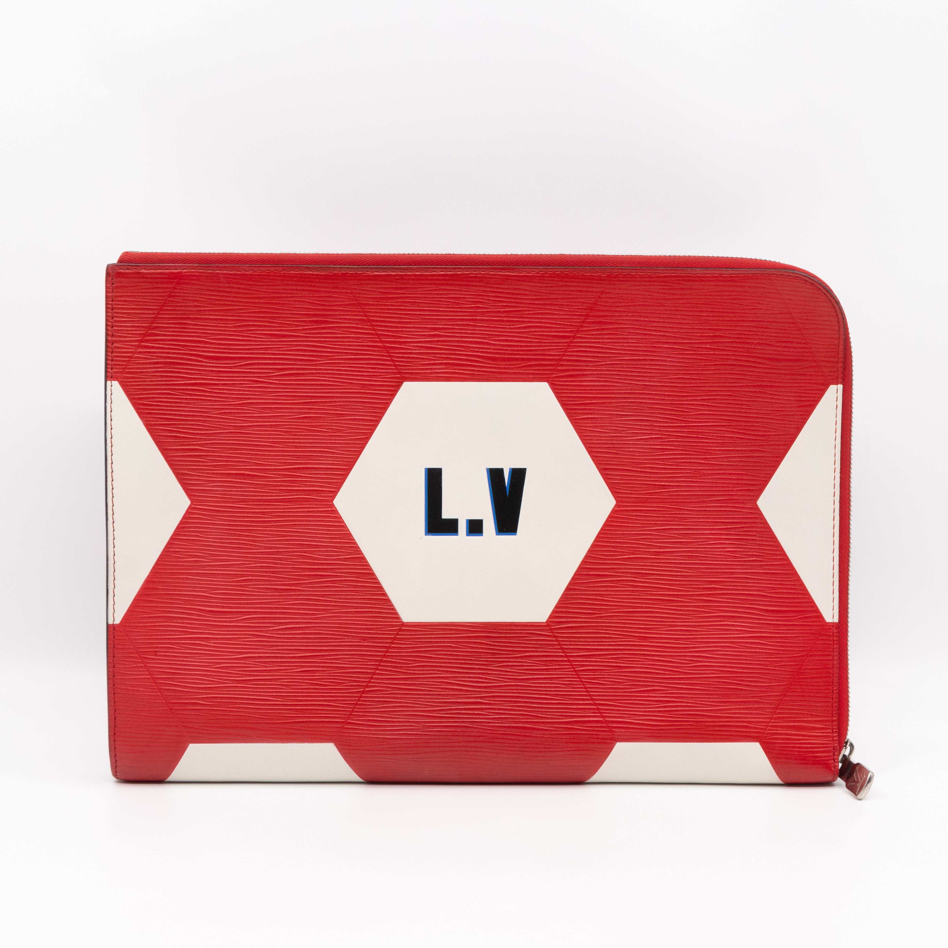 Pochette Jour FIFA World Cup 2018 Red Epi Leather