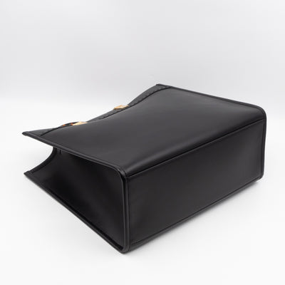 Sunshine Medium Black Leather