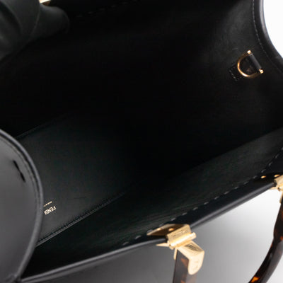 Sunshine Medium Black Leather