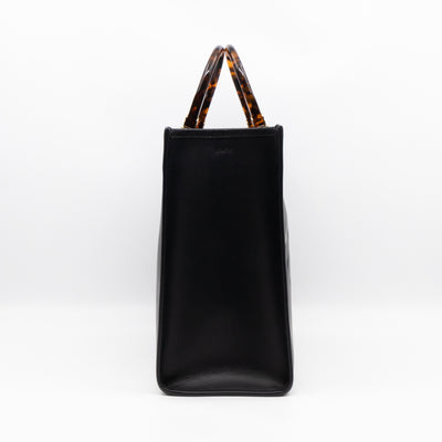Sunshine Medium Black Leather