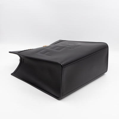 Sunshine Medium Black Leather