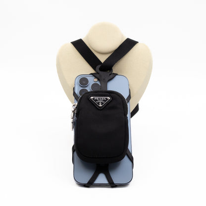 Phone Holder Black Nylon