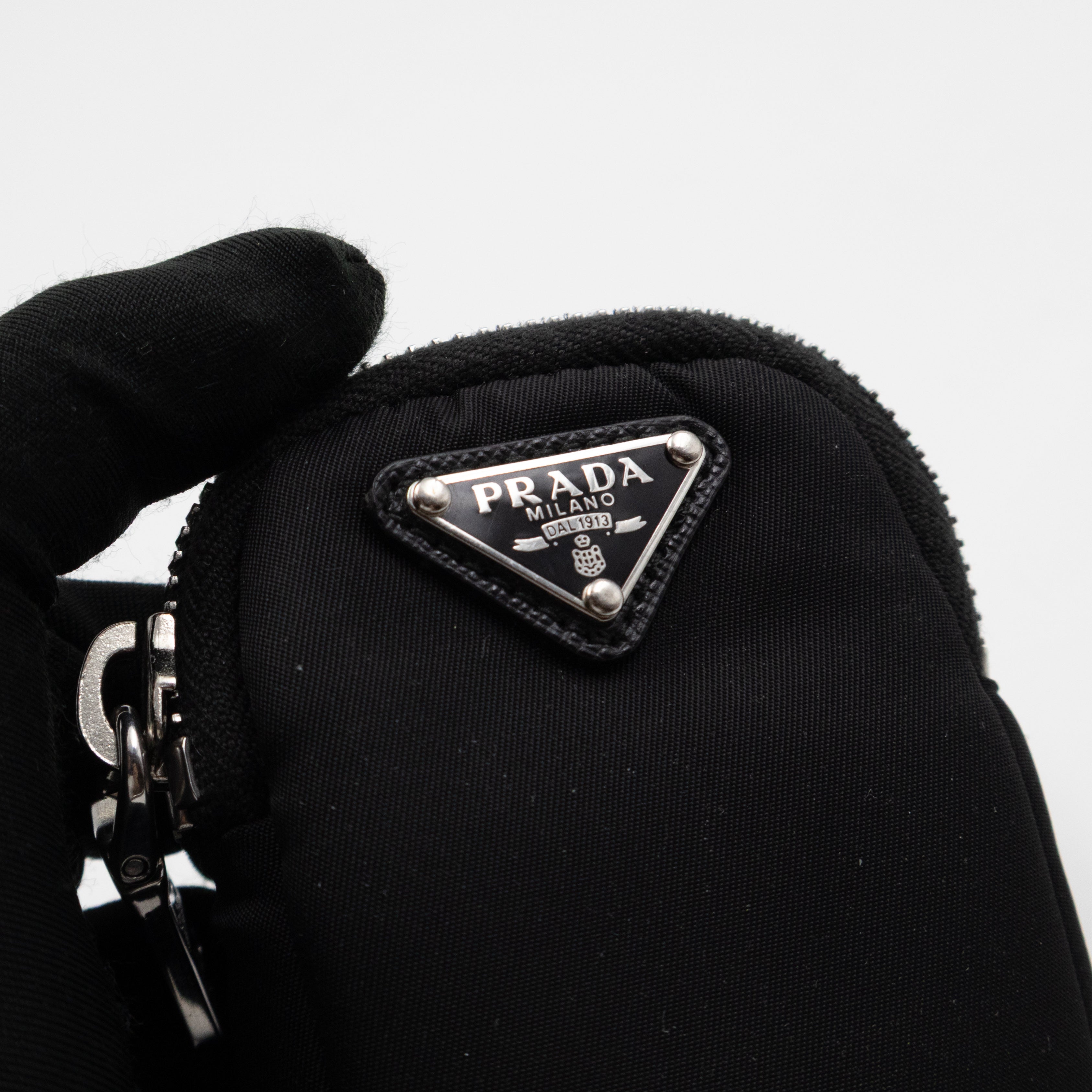 Phone Holder Black Nylon