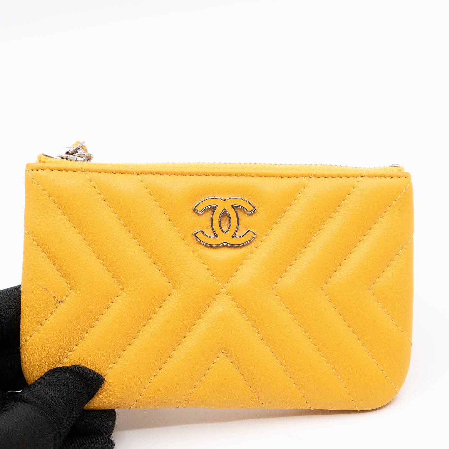 Mini O Case Yellow Leather