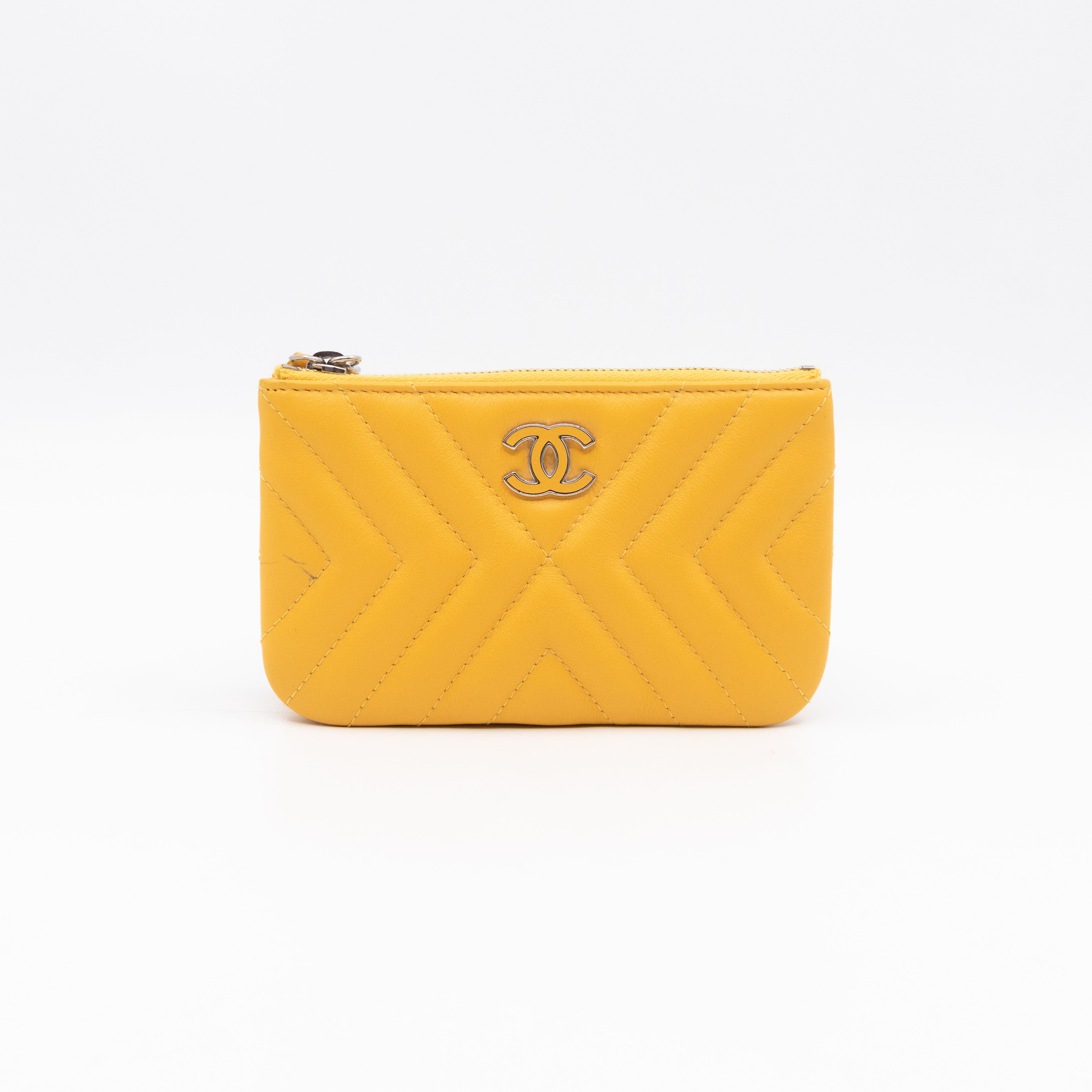 Mini O Case Yellow Leather