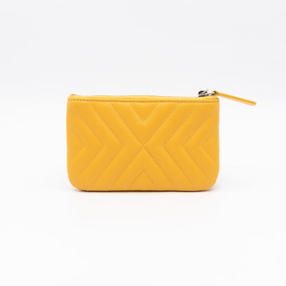 Mini O Case Yellow Leather